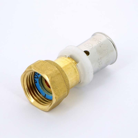 Муфта пресс-ВР (с накидной гайкой) 16x1/2"